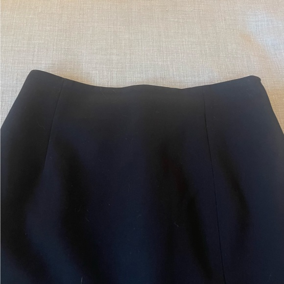 Black Mini Skirt w/ Slit - Picture 8 of 13